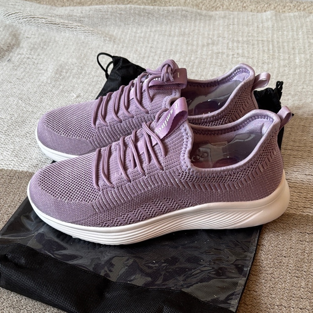 Lavender Women's Sneakers by - Picture 2 of 2